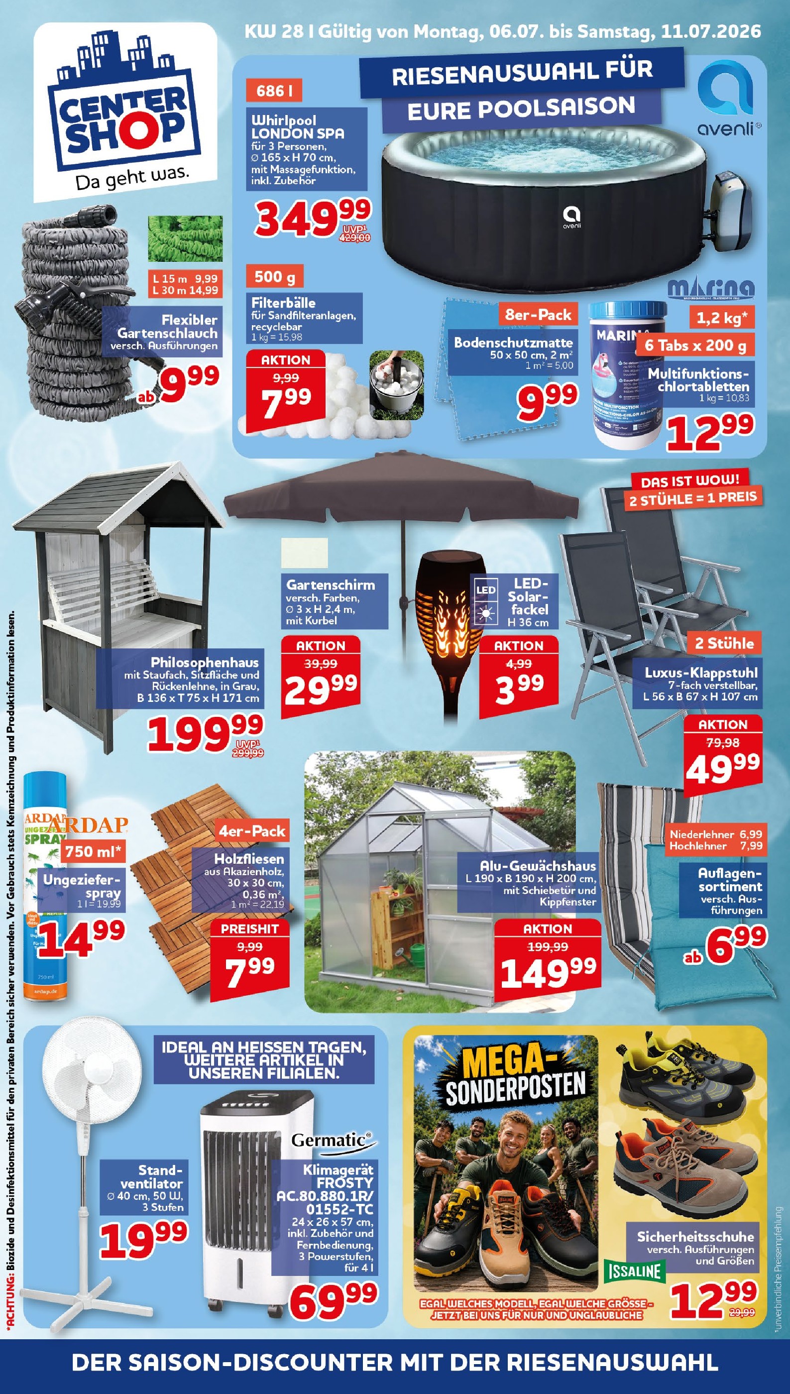 CENTERSHOP Prospekt für Tönisvorst mit 20 Seiten